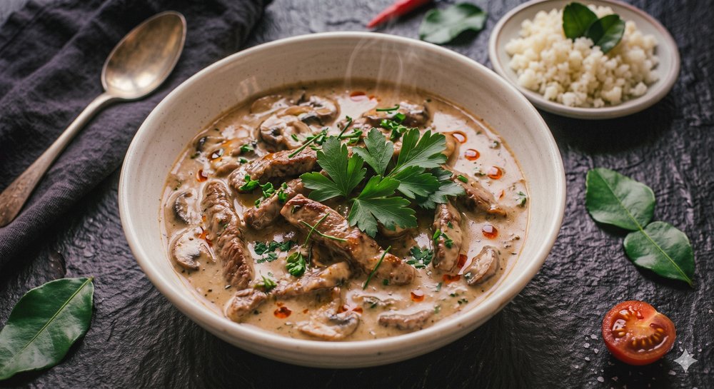 Beef Stroganoff