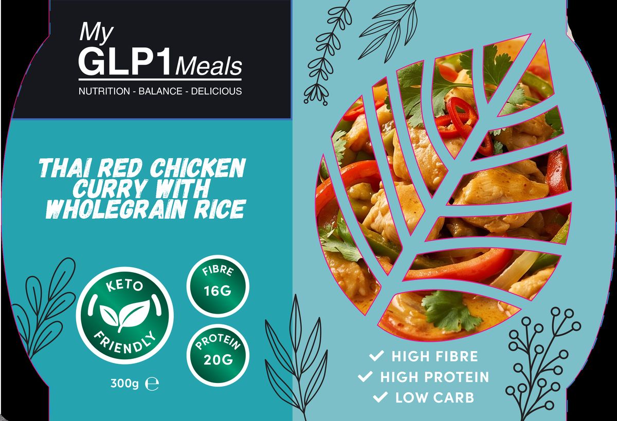 Thai Red Chicken Curry with Wholegrain Rice