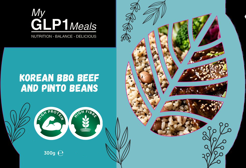 Korean BBQ Beef and Pinto Bean with Brown Rice and Chia Seeds