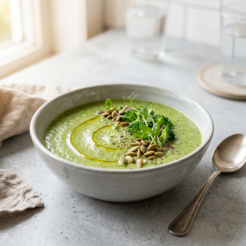Broccoli and Spinach